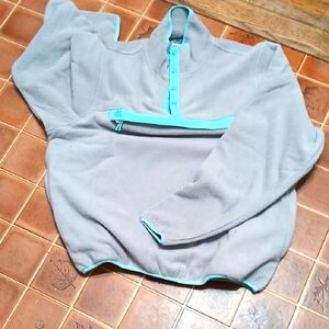 MANRESA The DUBLIN FLEECE contast PULLOVER